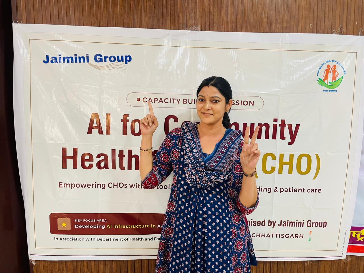 Live demo with health workers